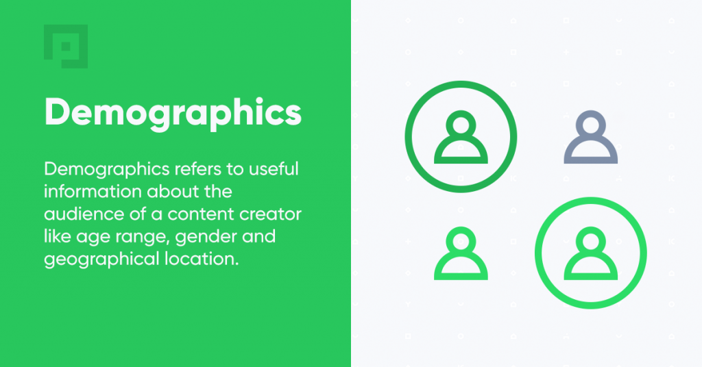 What is demographics definition influencer marketing blog primetag